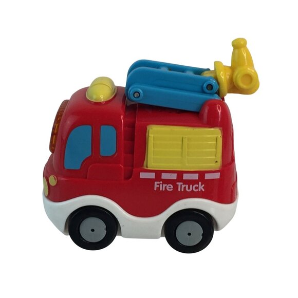 Vtech Go Go Smart Wheels Firetruck Lot of 3 Lights Sounds Vehicles Tested - Picture 3 of 15